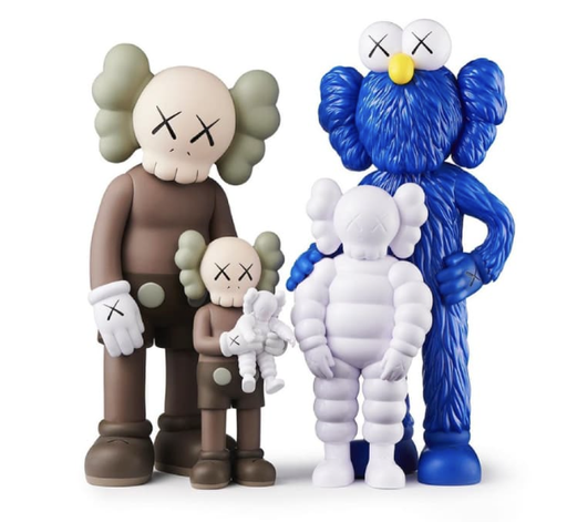 [Kaws] Kaws Family (Grey/White/Blue edition)