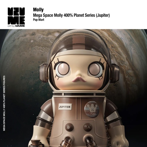 [Pop Mart] Mega Space Molly 400% Planet Series (Jupiter)
