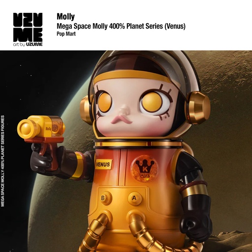 [Pop Mart] Mega Space Molly 400% Planet Series (Venus)