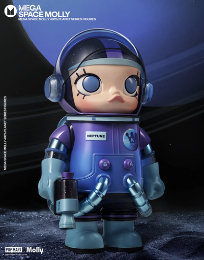 [Pop Mart] Mega Space Molly 400% Planet Series (Neptune)