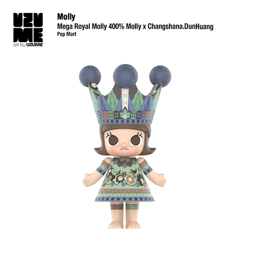 [Pop Mart] Mega Royal Molly 400% Molly x Changshana.DunHuang