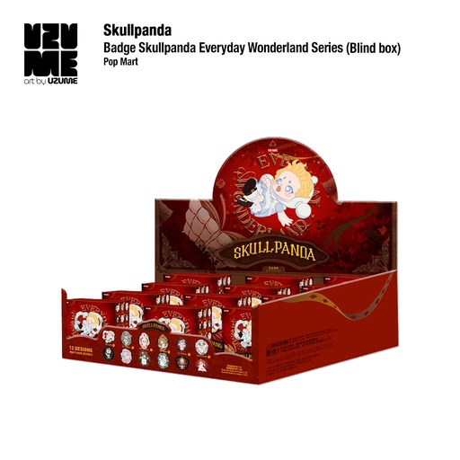 [Pop Mart] Badge Skullpanda Everyday Wonderland (Blind Box)