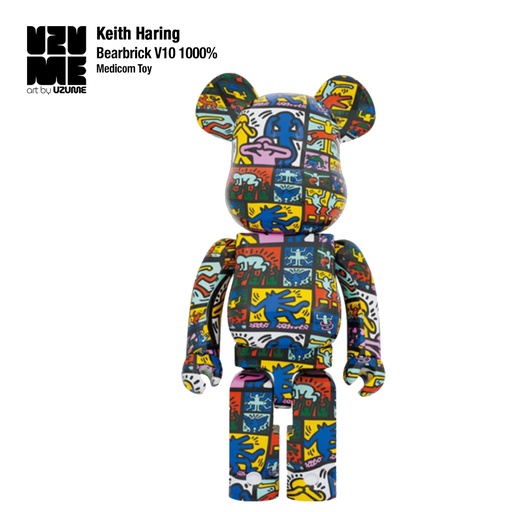 [Keith Haring] Bearbrick V10 Keith Haring 1000%