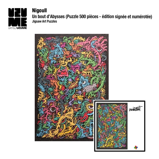 [Nigoull] Un bout d'Abysses (Puzzle 500 pièces - édition numérotée et signée)