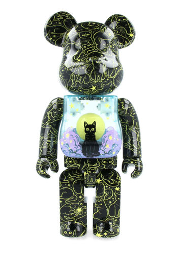 [Bearbrick] Bearbrick Cat in the Night Hiraki Bambi 400%